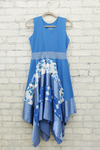 Blue Rose Pixie Dress
