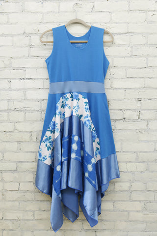 Blue Rose Pixie Dress
