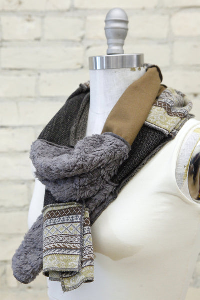 Fiona Patchwork Scarf