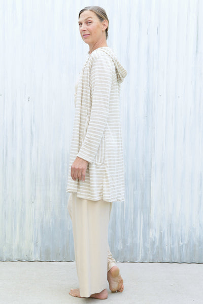 Sand Stripe Alena Duster