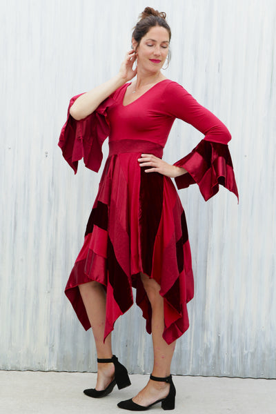 Queen of Diamonds Pixie Dress