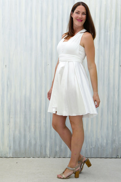 Natural Avita Infinity Dress