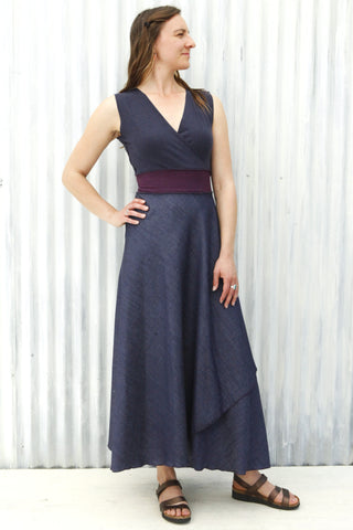 Mulberry Wrap Dress