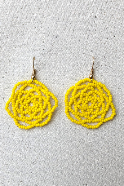 Yellow Earrings