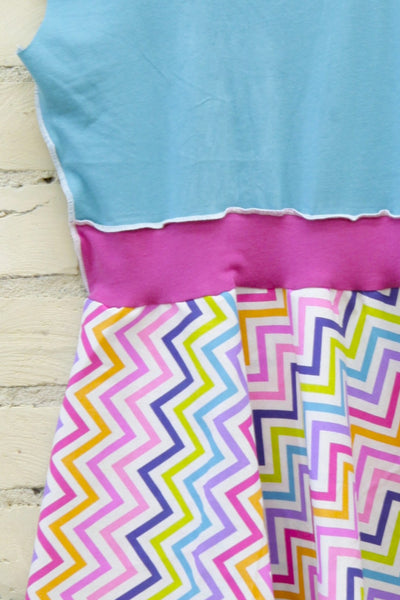 Colorful Zig-Zag Dress (3-5 Years)