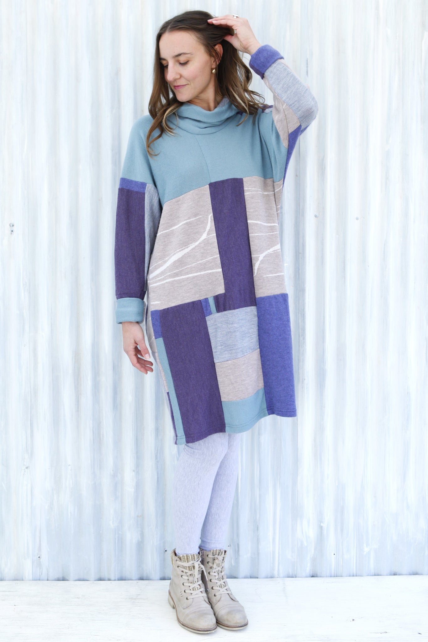 Frozen Plum Sweater Dress Frozen Plum Sweater Dress