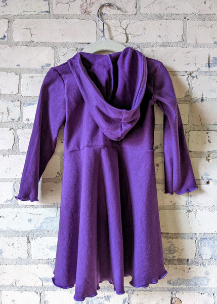 Purple Jewel Dress Coat (1-2 Years)