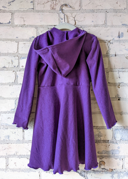 Purple Jewel Dress Coat (3-5 Years)