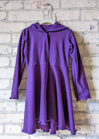 Purple Jewel Dress Coat (3-5 Years)