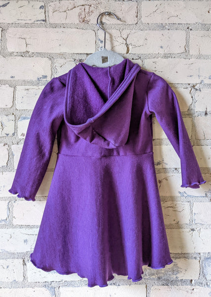 Purple Jewel Dress Coat (6-18 Months)