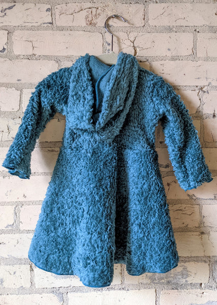 Turquoise Dress Coat (6-18 Months)