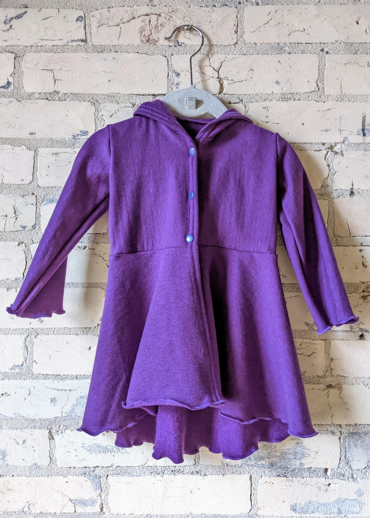 Purple Jewel Dress Coat (6-18 Months)