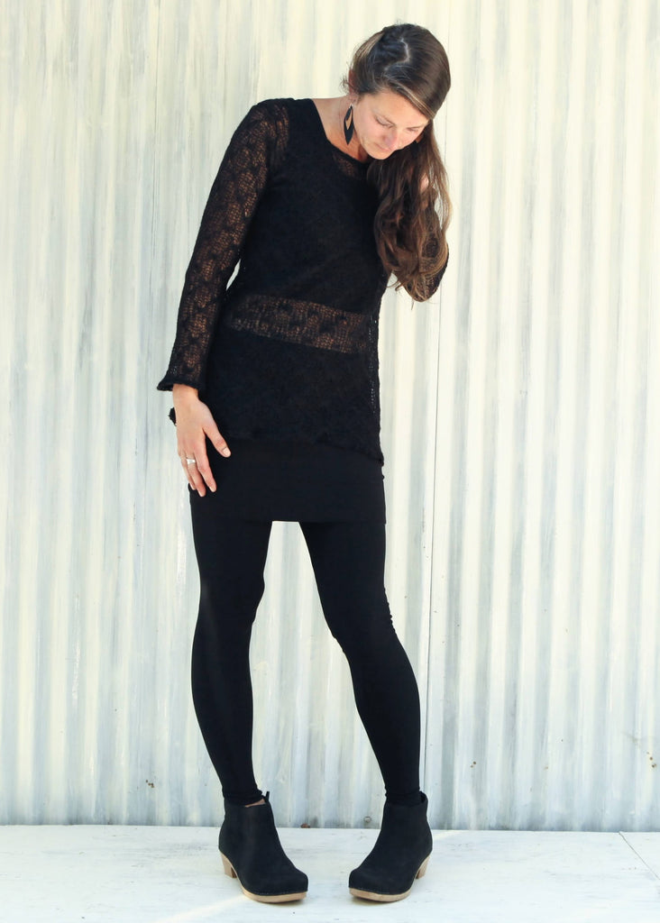 2-piece dress and leggings set - Dark grey/Black - Kids | H&M IN