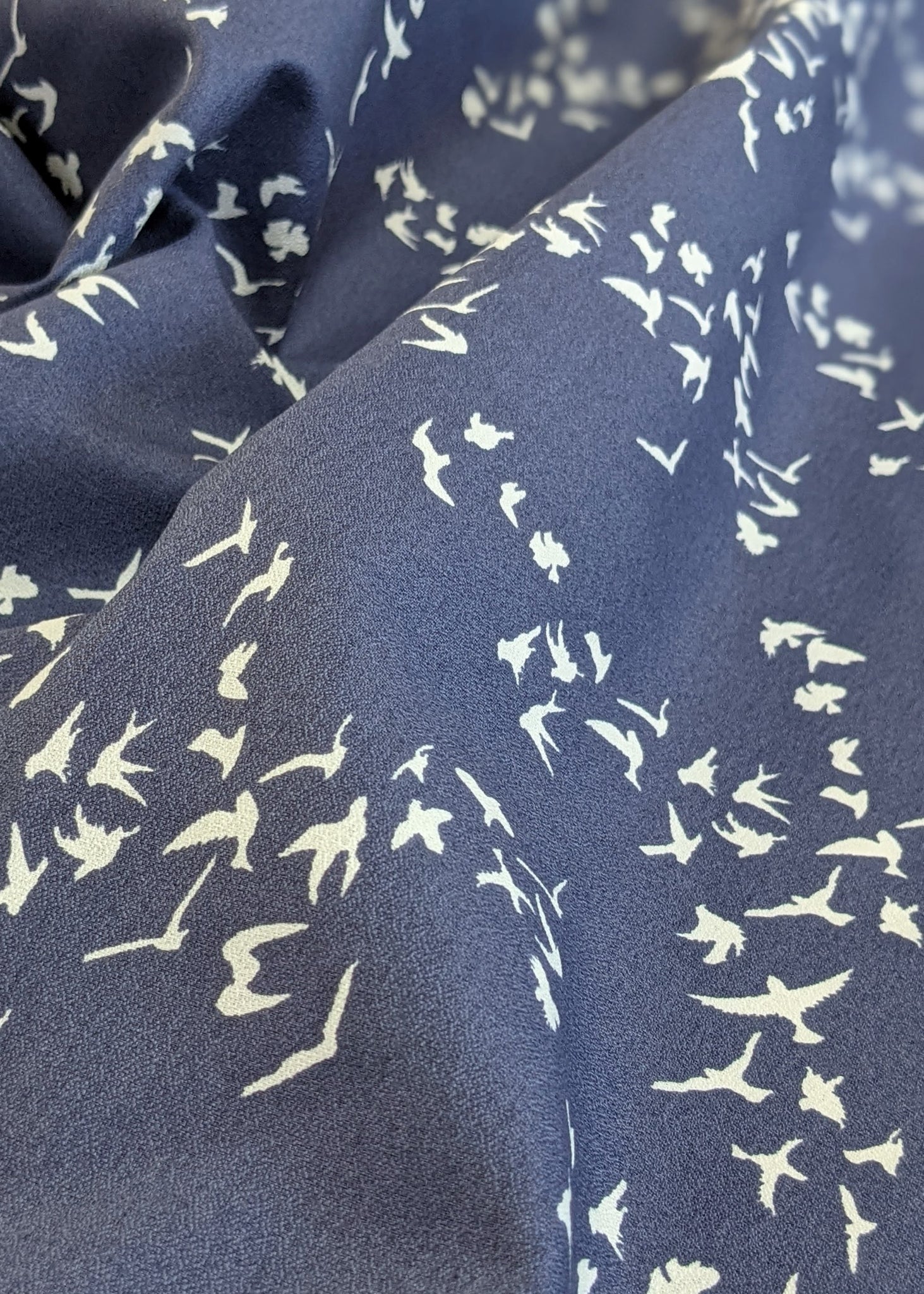 Bird Print Fabric by the Yard