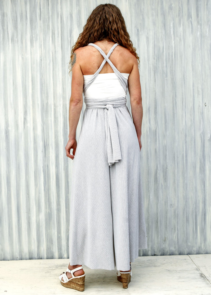 grey marble dress b+ab Marble Pattern Maxi Dress | Grey