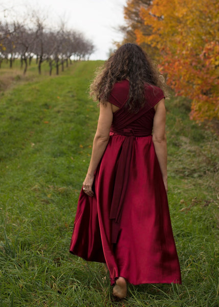 Red Adamine Infinity Dress