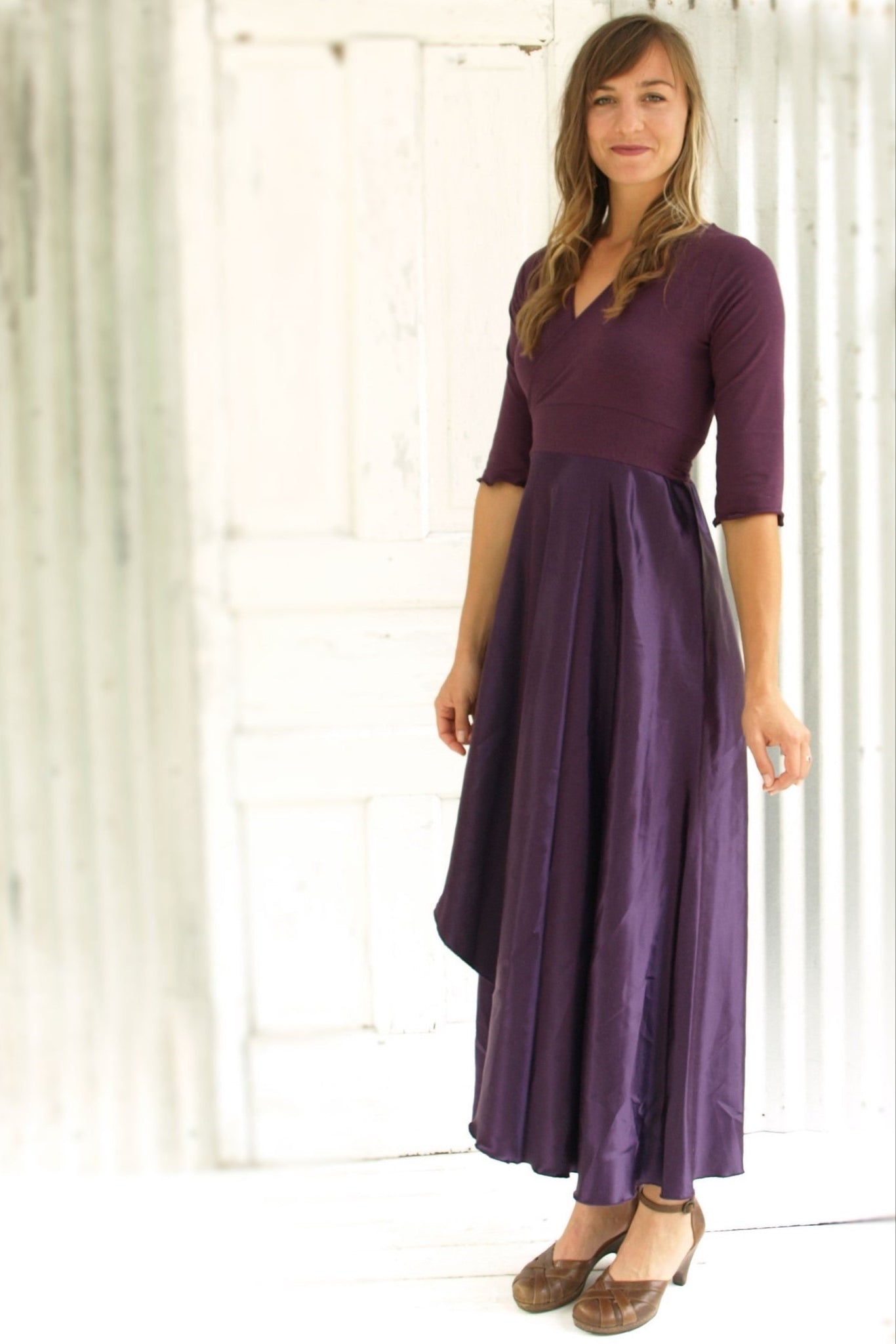 Amethyst Valerie Wrap Dress M/L Amethyst Valerie Wrap Dress M/L
