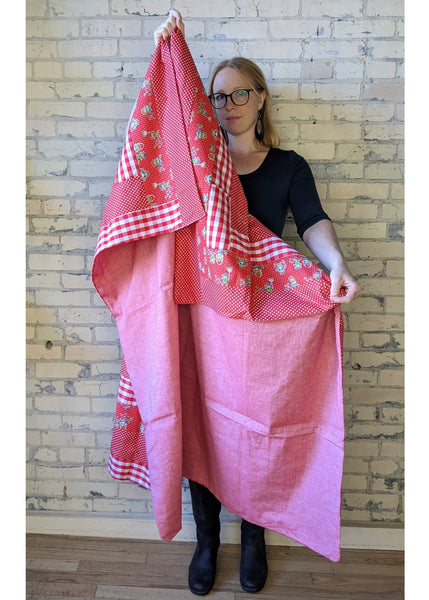 Red Gingham Quilt