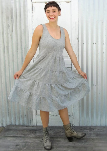 Peasant Tier Summer Dress - Custom Made Gretchen Dress - Handmade Organic Clothing
