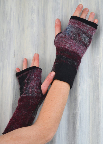 Berry Warm Arm Warmers