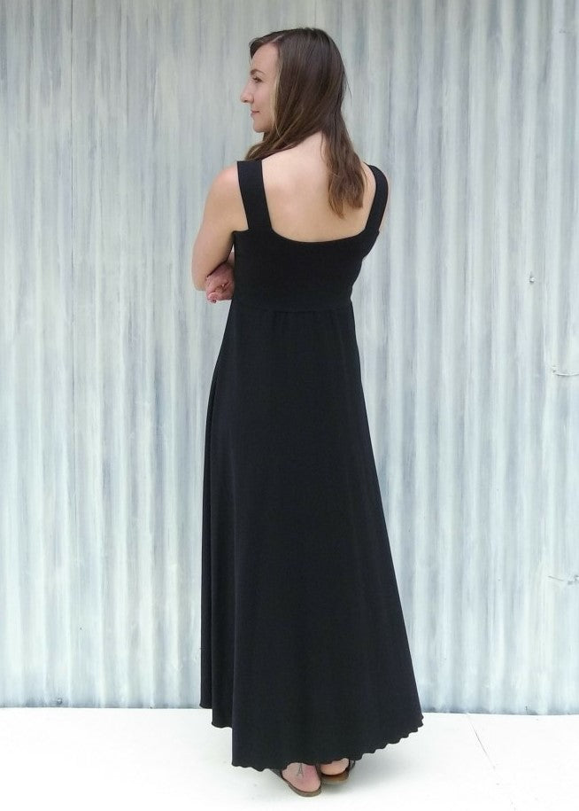 maxi black tank dress Corina Maxi Tank Dress (Custom Made)