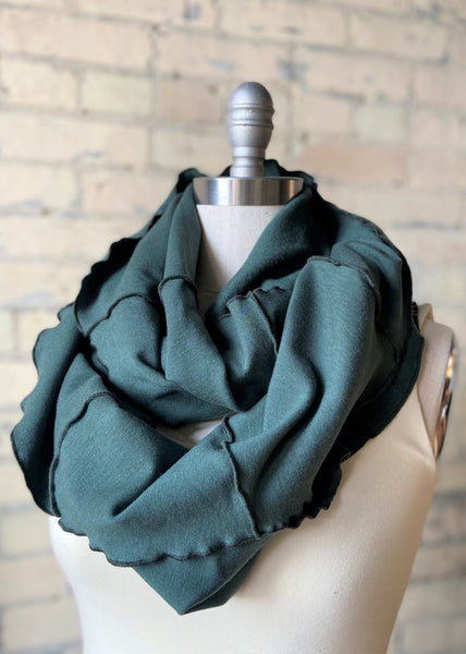Green Infinity Scarf