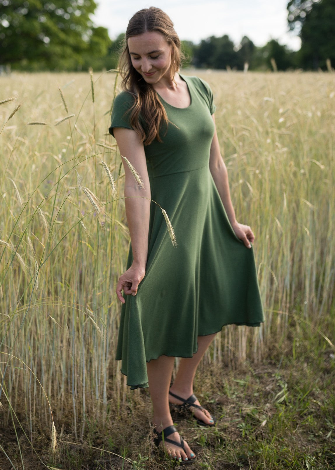 Green Charlotte Dress S/M Green Charlotte Dress S/M