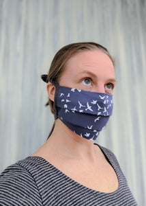 Organic Cotton Cloth Face Mask - Handmade Organic Clothing