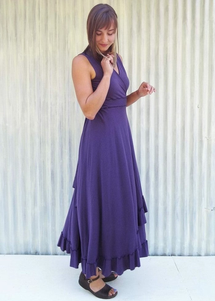 custom maxi dress Josephine Ruffle Maxi Dress (Custom Made)