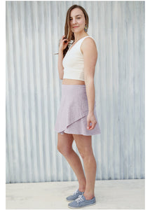Rose Katie Wrap Skirt