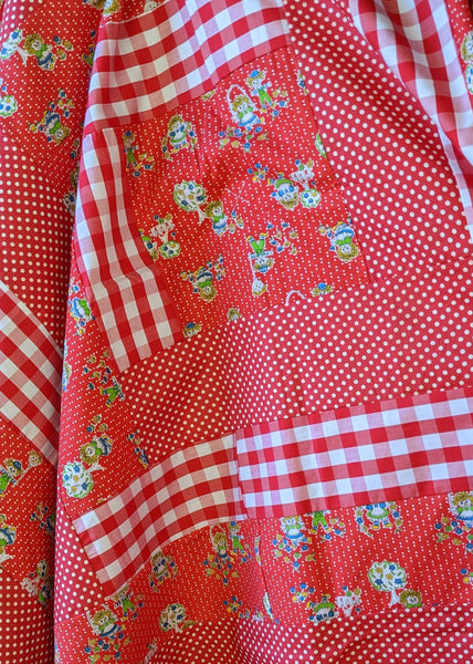 Red Gingham Quilt