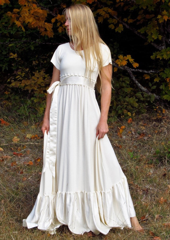 hemp silk dress Dawn dress | Hemp