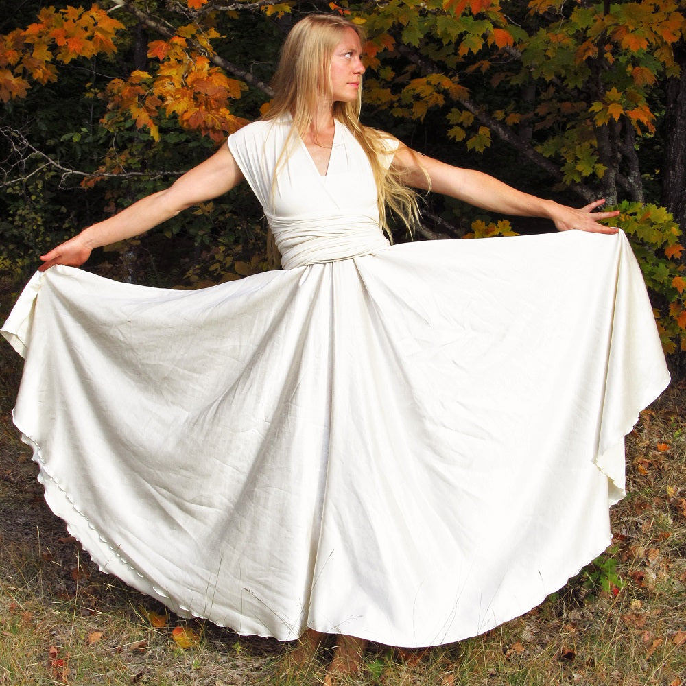 fitted lace wedding dress Ramy Brook Aviana Lace Cover-Up Maxi Dress White main image 1