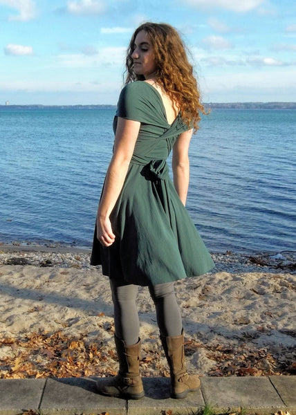 Ayla Infinity Dress - In Stock - Handmade Organic Clothing